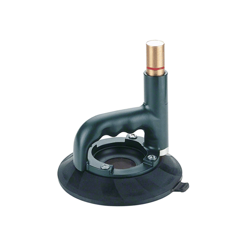 7" Curved Glass Vacuum Cup Knock On Glass