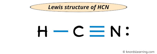 Lewis Structure of HCN (With 6 Simple Steps to Draw!)