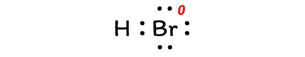 What is the Charge on HBr? And Why?