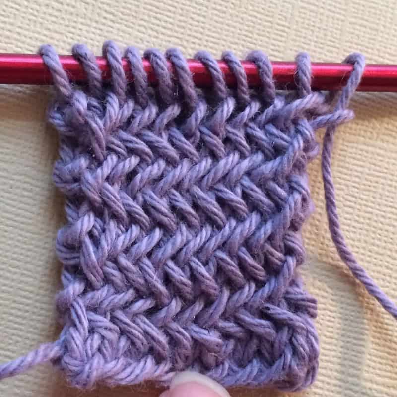 How To Knit the Herringbone Stitch knotions