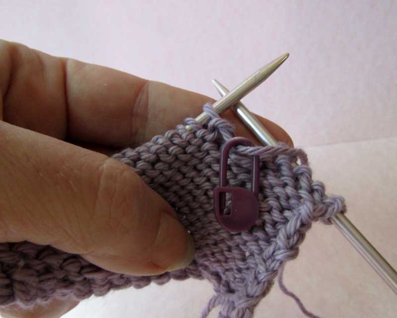 Tutorial Japanese Short Rows and the Catch Method knotions