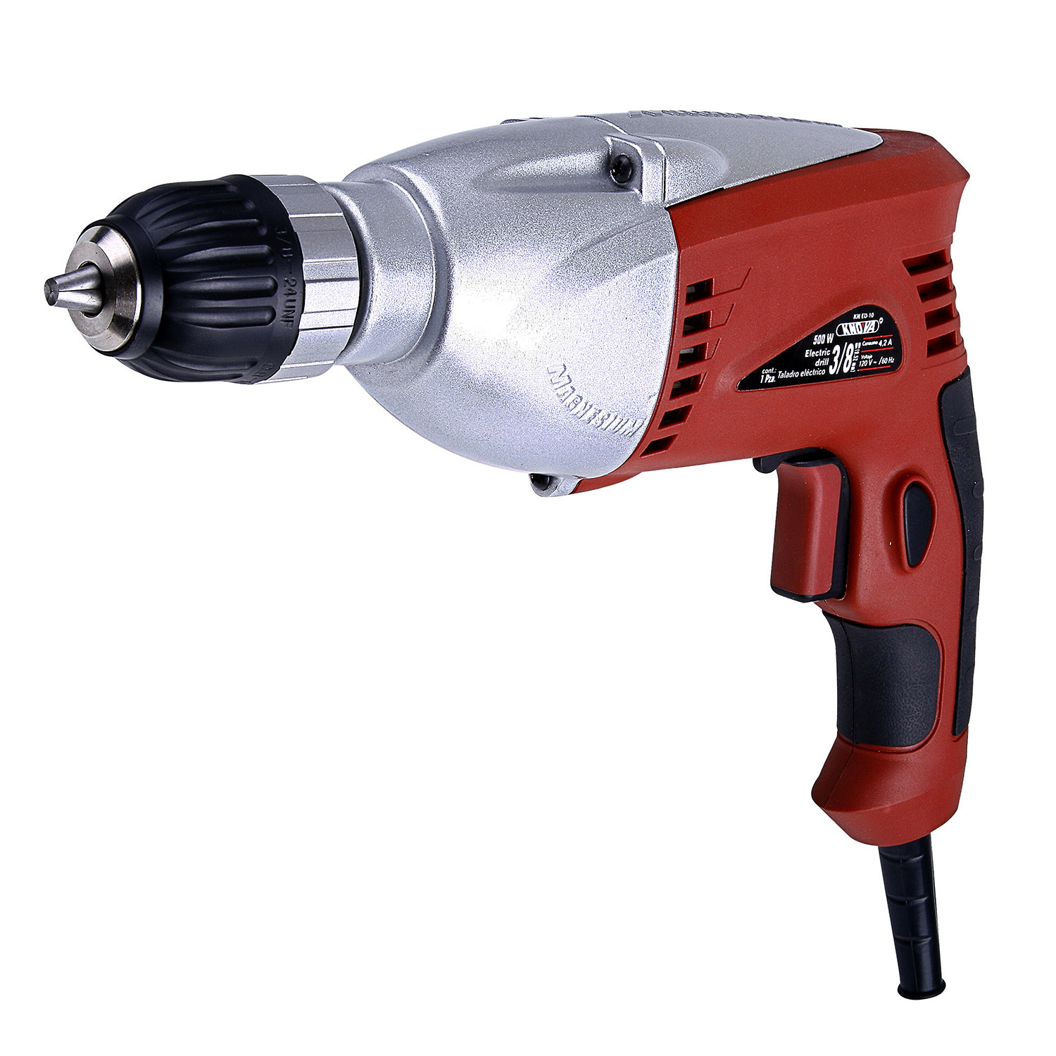 Taladro eléctrico 3/8" Knova
