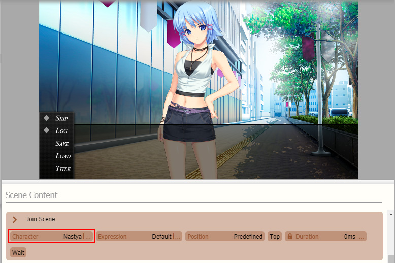 Visual Novel Maker. Добавить персонажа