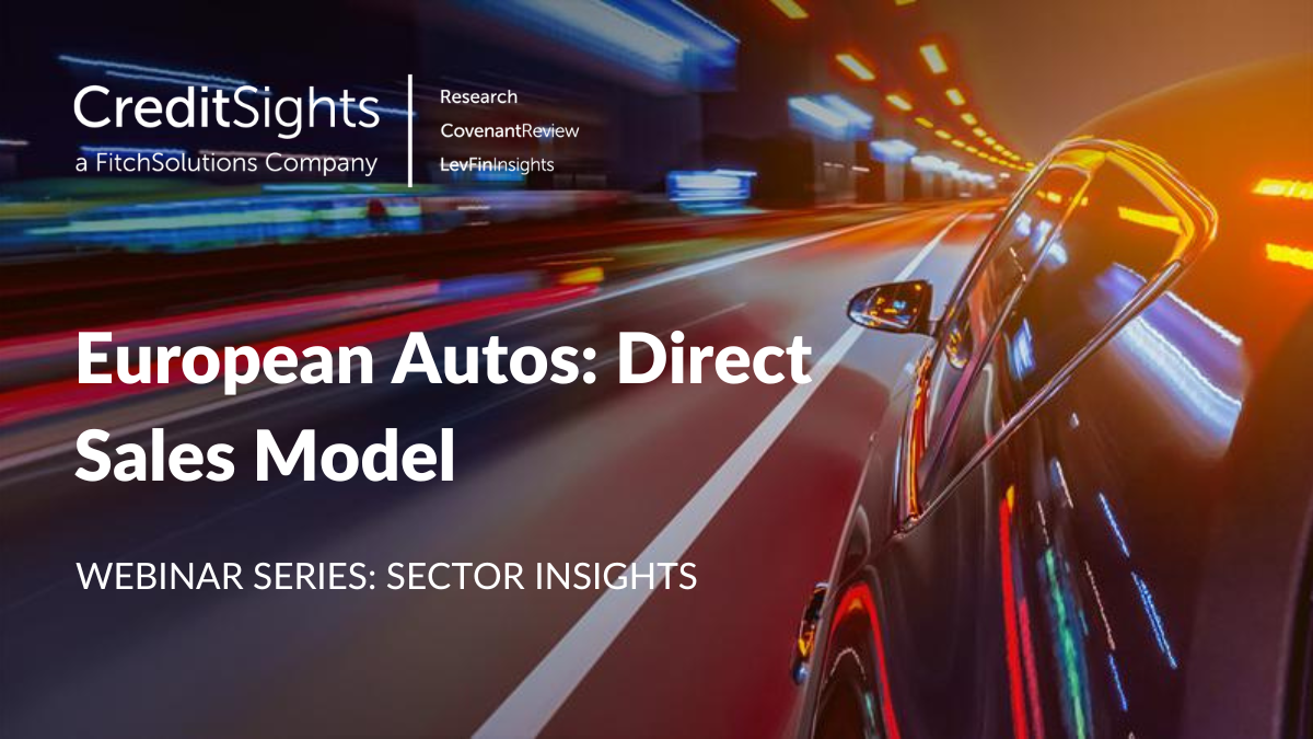European Autos Direct Sales Model Primer CreditSights