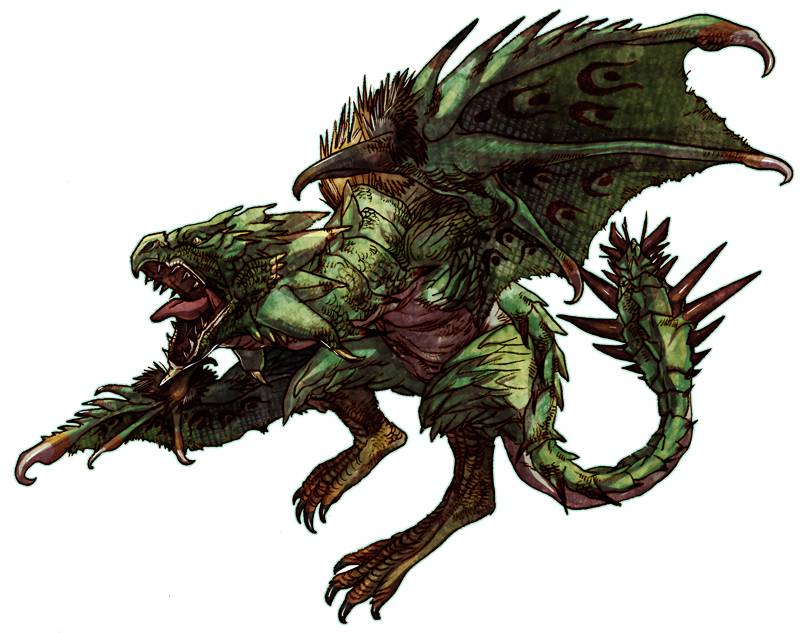 Monstrous Physique — Forest Drake & Lava Drake (PF2E) Know Direction
