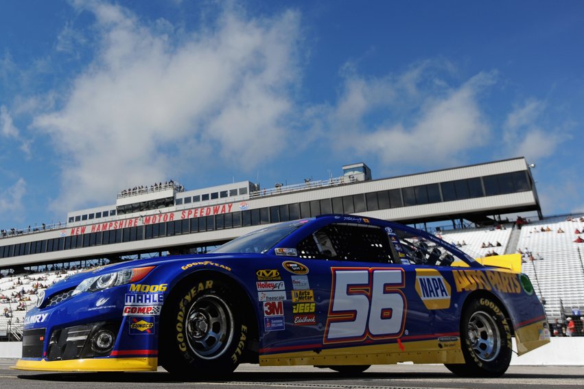 Truex Leads 98 Laps at New Hampshire Motor Speedway, Finishes in Top10