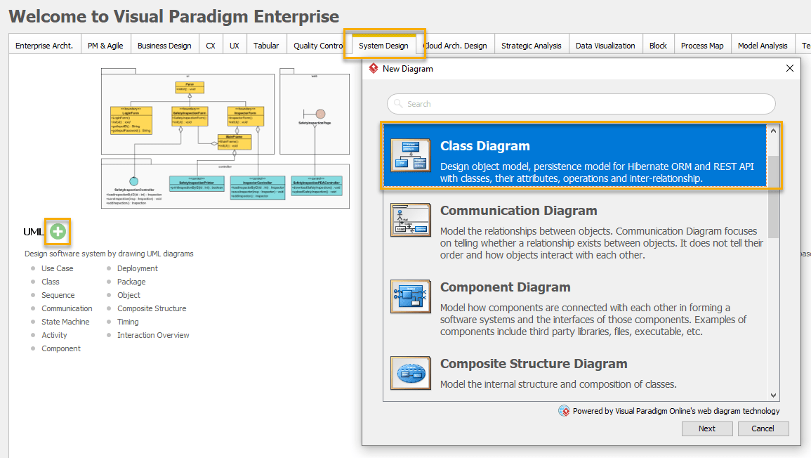 Share Models between Class Diagram and Sequence Diagram - Visual