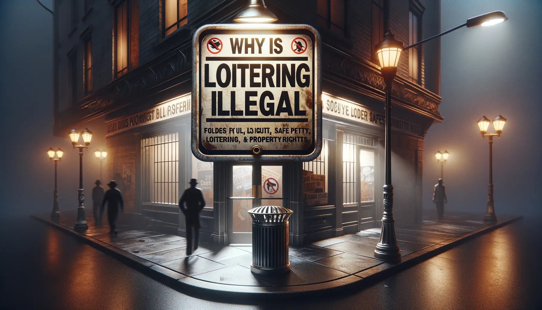 Why Is Loitering Illegal? Exploring AntiLoitering Laws