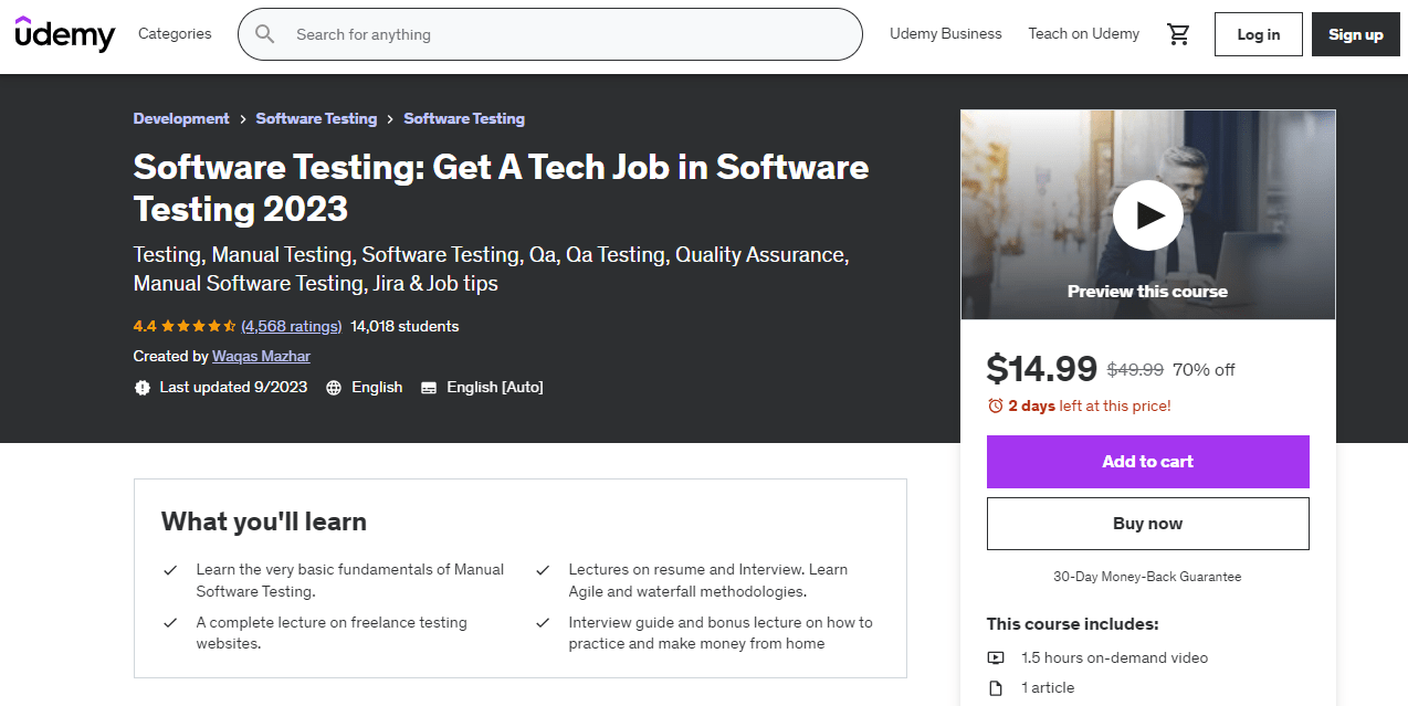 8 Best Software Testing Courses KIGI