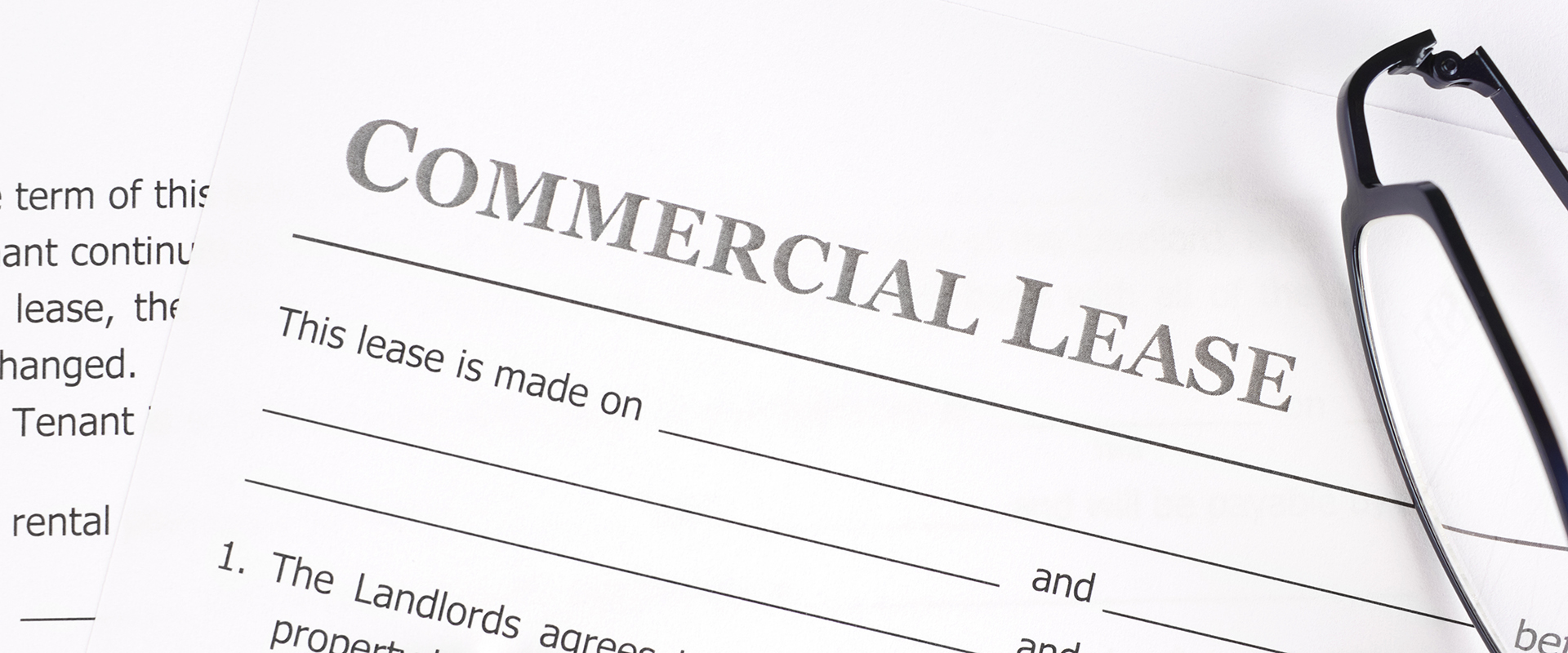 Commercial lease agreement Knowledge Leader Commercial Real Estate