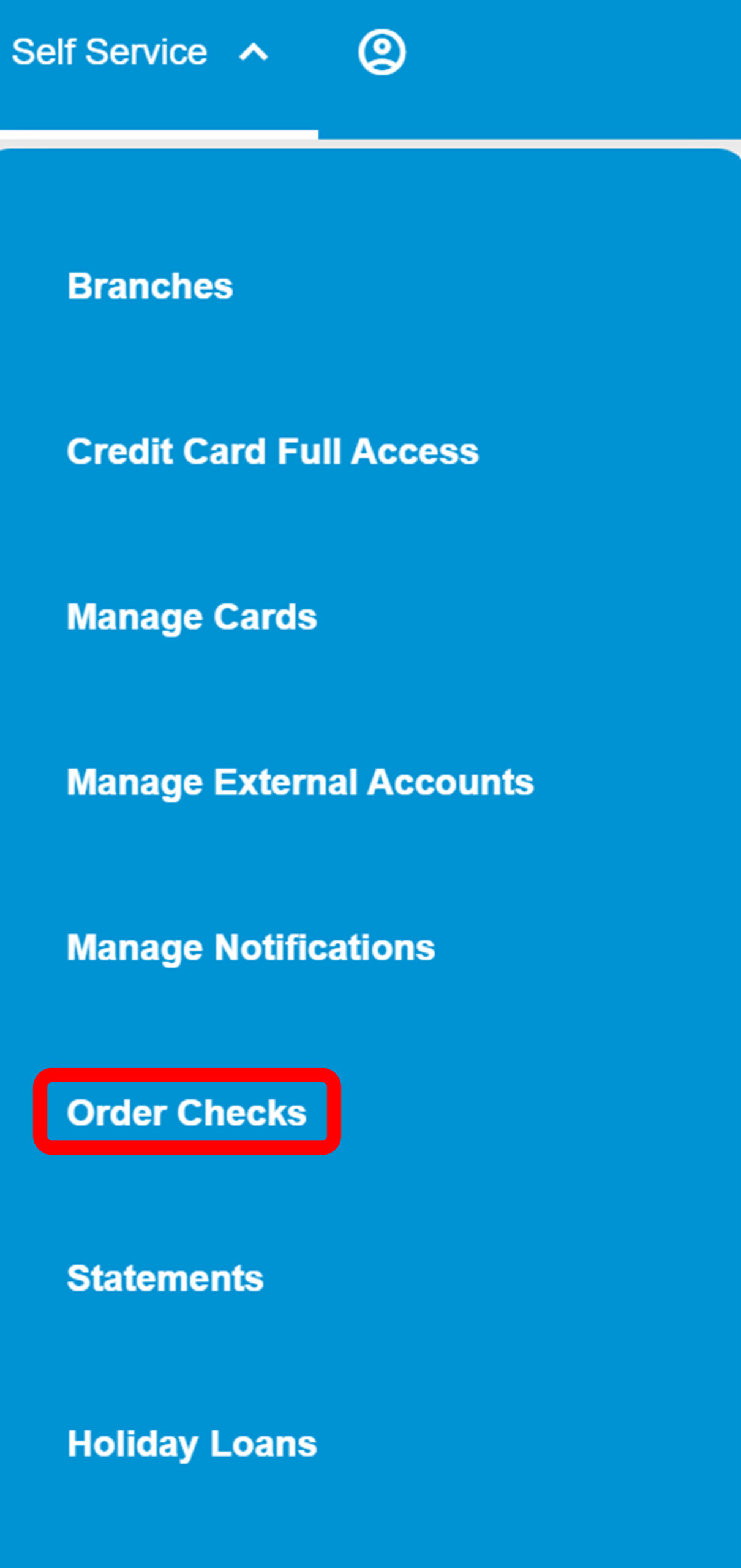 Where do I go to order checks? Online Banking Howto Guide