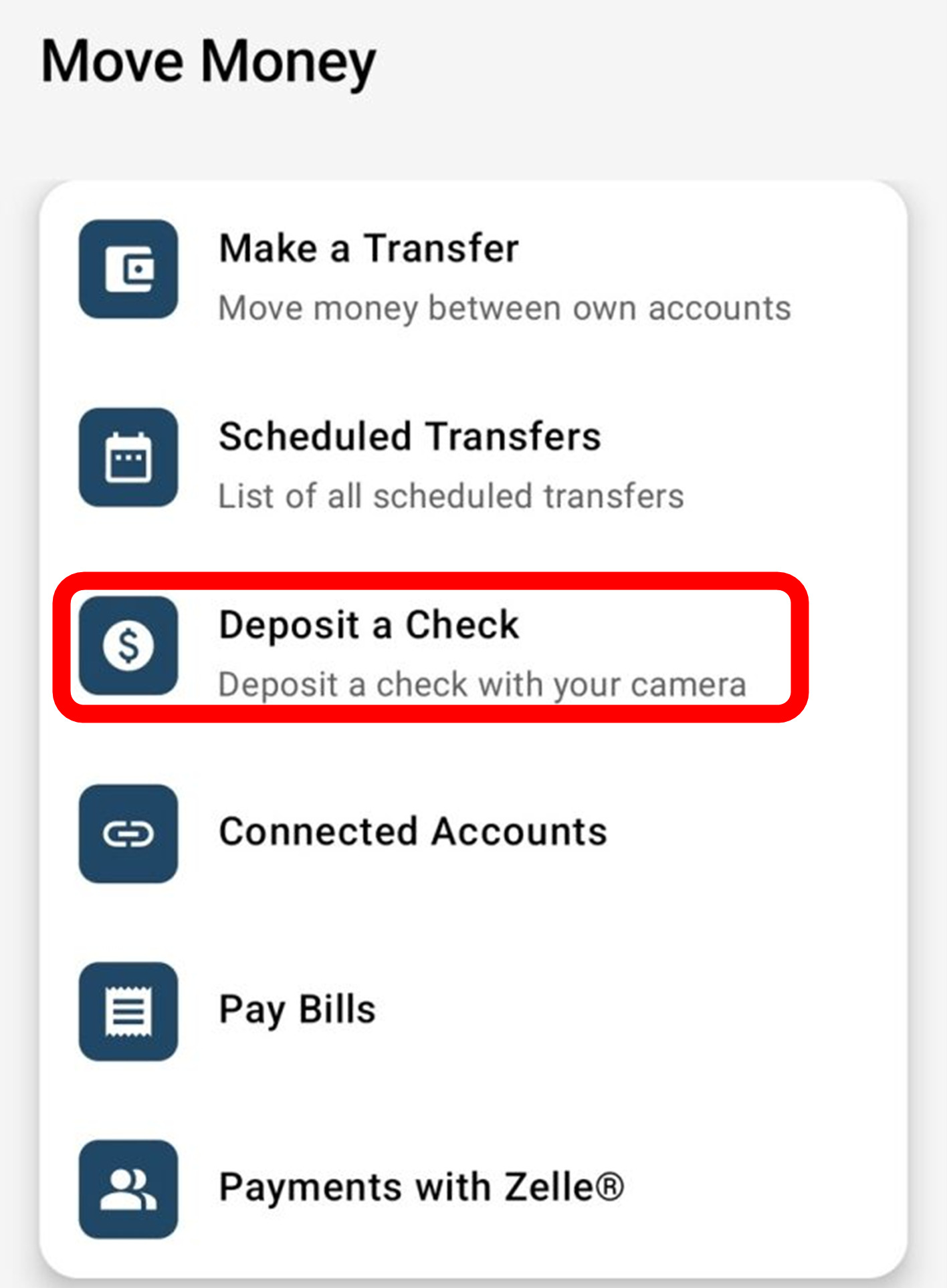 How do I deposit a check using mobile deposit? Online Banking Howto