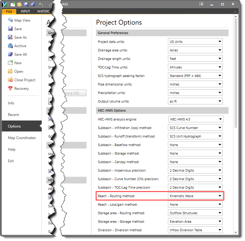Reach Table Edit Command CivilGEO Knowledge Base
