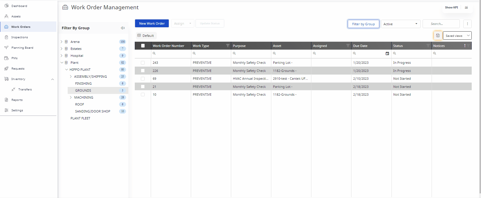 Work Orders Eptura Knowledge Center