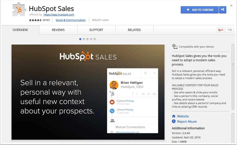 Install HubSpot Sales for Gmail, Office 365, and Outlook desktop