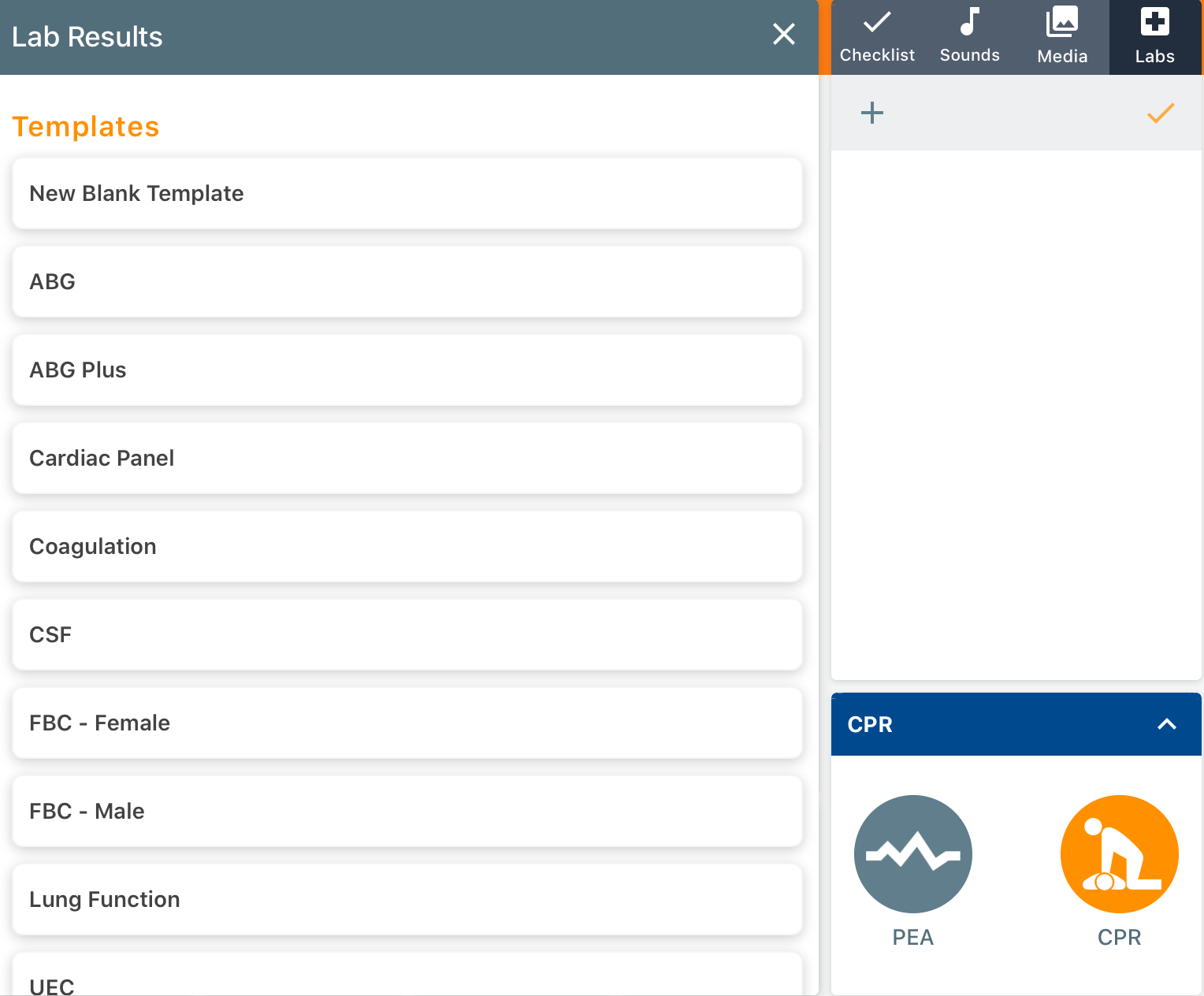 Labcorp Testing Menu
