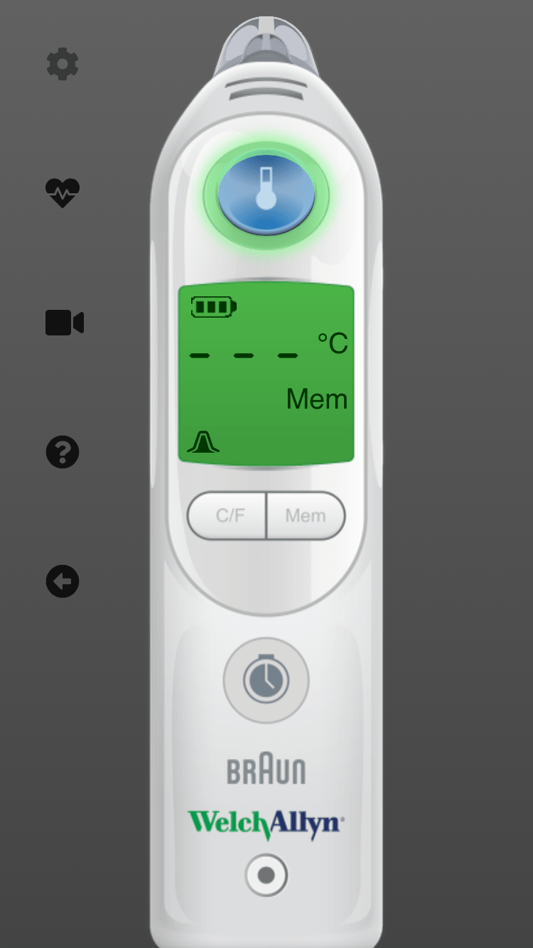 Thermoscan Pro 6000 simulator – iSimulate