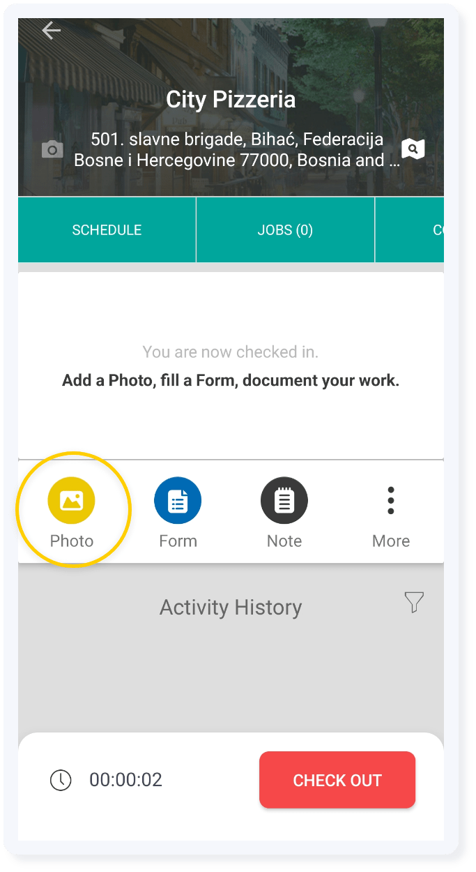 How to upload multiple photos from your device gallery to Repsly