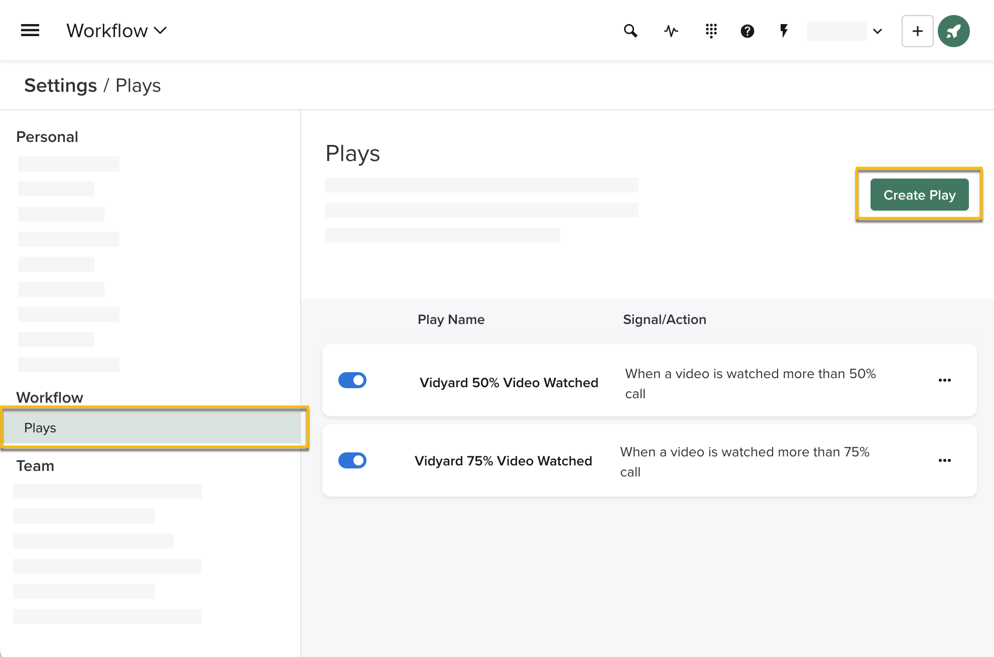 How to set up the Vidyard integration for Salesloft Rhythm Vidyard