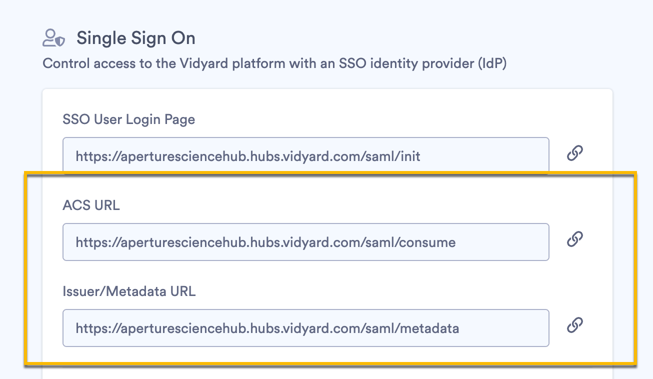 Set up Video Hubs SSO with Salesforce IdP Vidyard Support