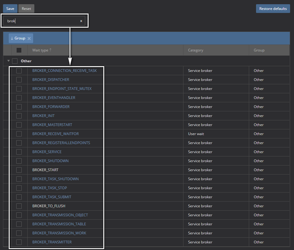 How to configure and use SQL Server Wait statistic monitoring