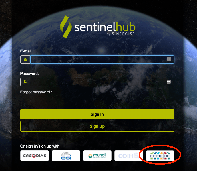SentinelHub Configuration Utility Overview — EOLab 0.0.1 documentation
