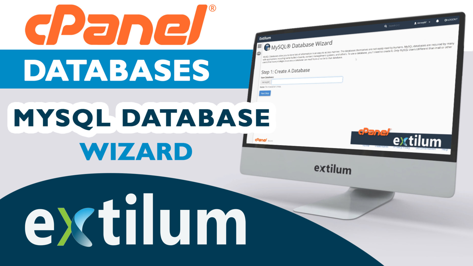MySQL Database Wizard cPanel • Extilum Knowledgebase