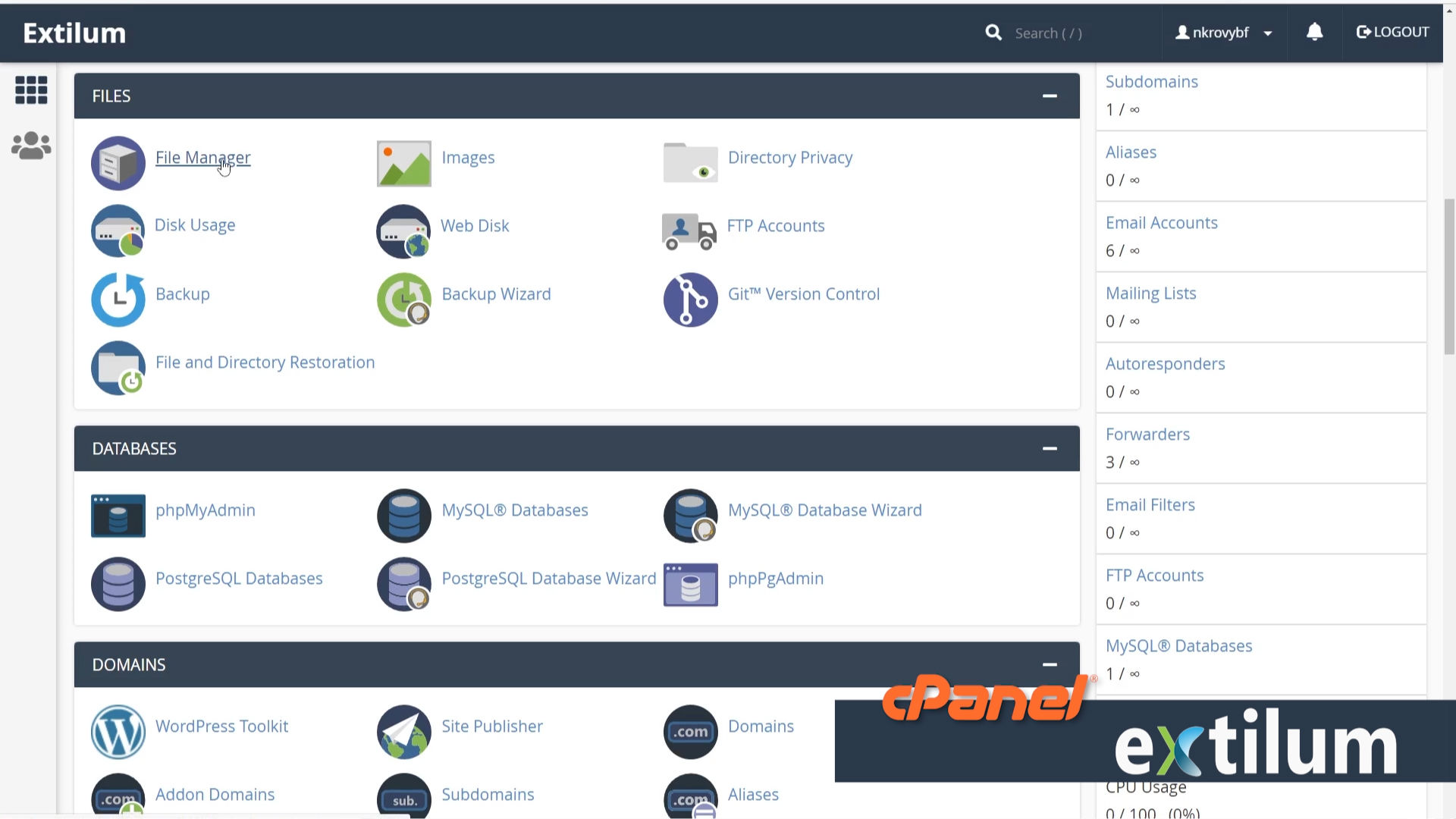 Create a New File or Folder in File Manager cPanel • Extilum Help