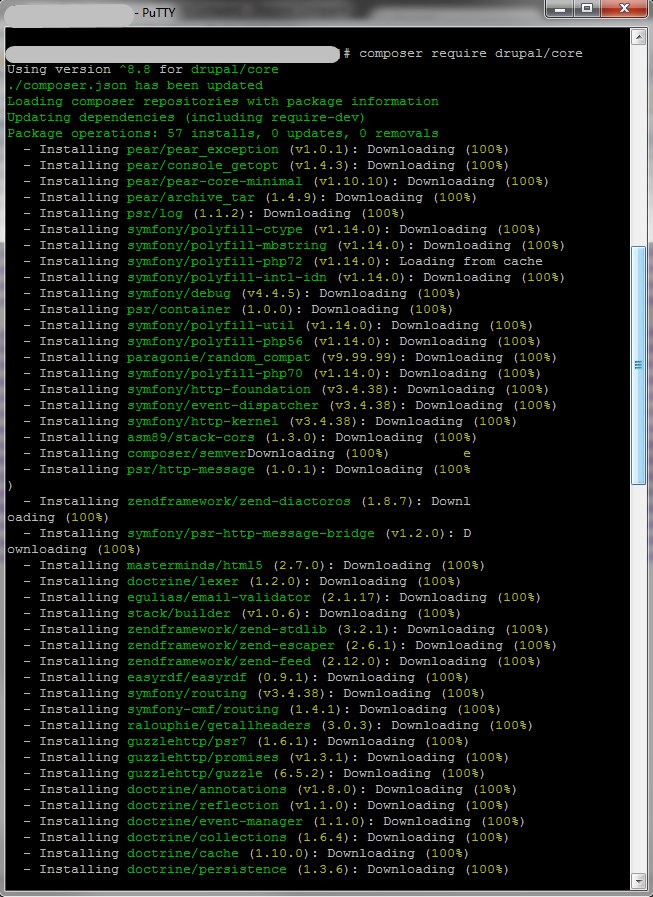 Install Drupal version 8 with and working with Drush version 9 iBuild.PH Knowledgebase