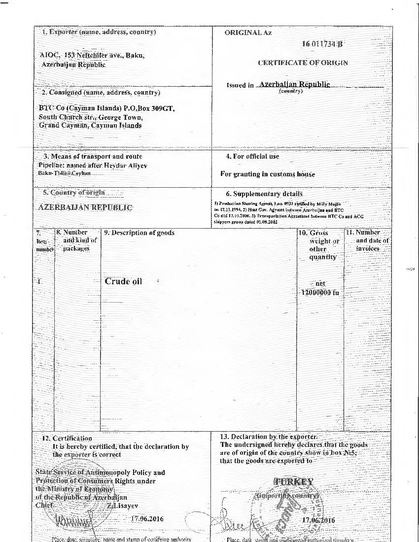 Cargo Documentation Knowledge Of Sea