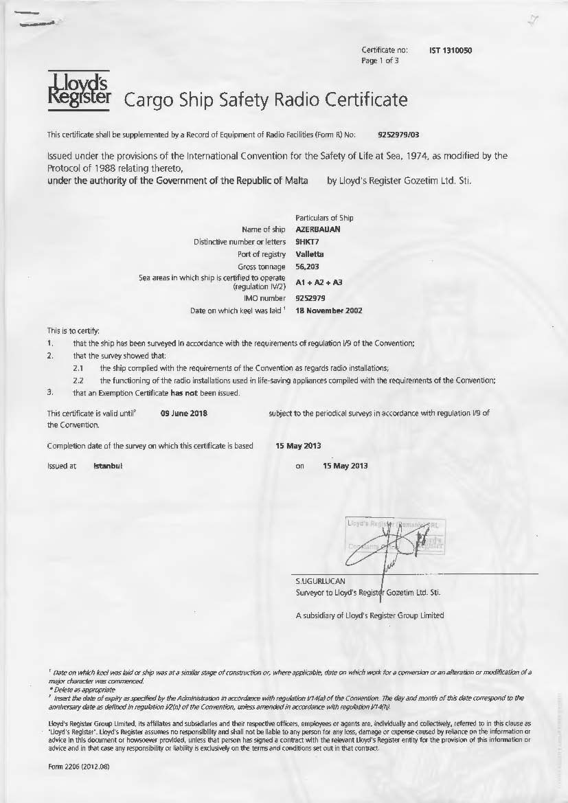 Checklist For The Intermediate Cargo Ship Safety Equi vrogue.co