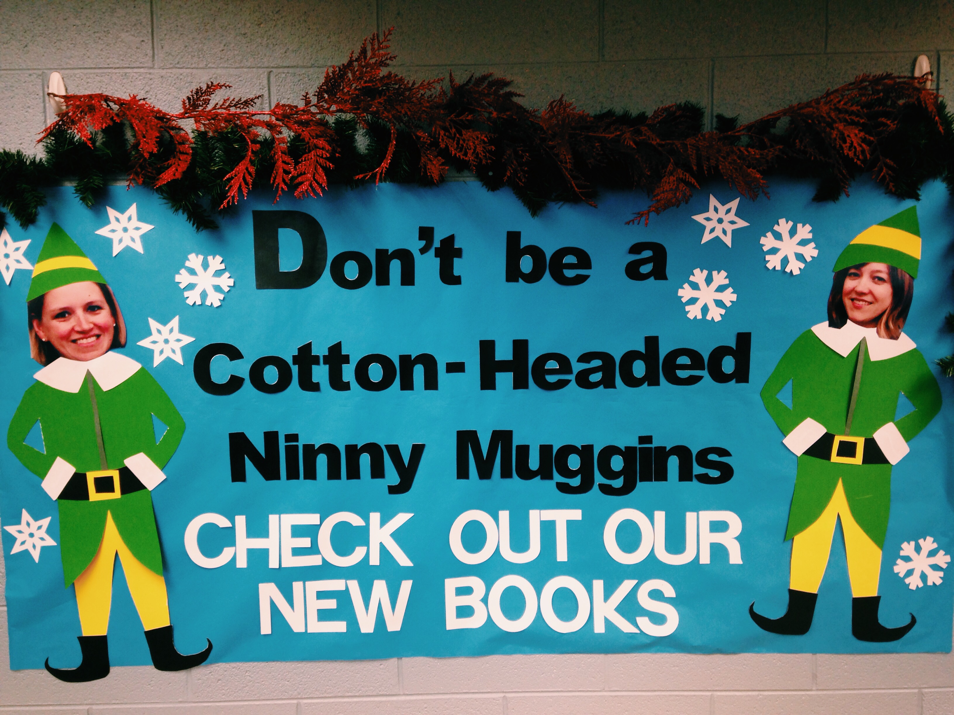 Christmas Bulletin Board Ideas For School Library