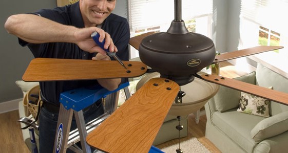 Ceiling Fan Replacement – Know Maintenance, LLC