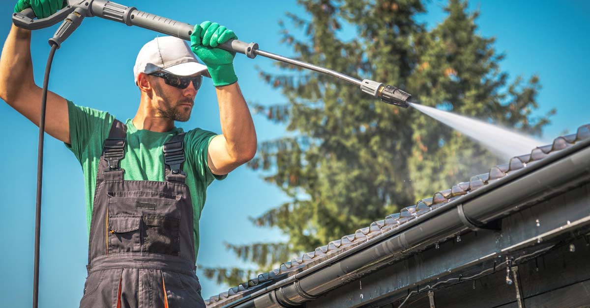 Commercial Roof Pressure Washing in Port St. Lucie, FL