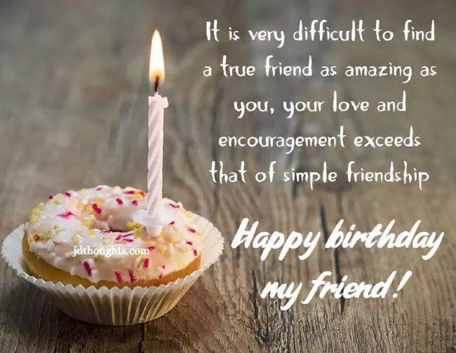 Simple Wish Birthday For Friend Byeonhosa Web