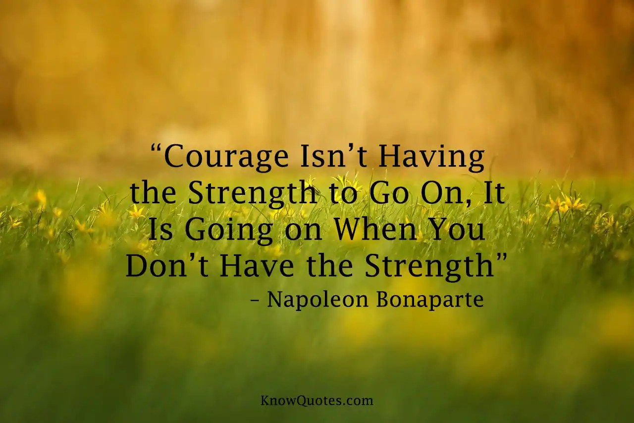Quotes Of Inspiration And Strength