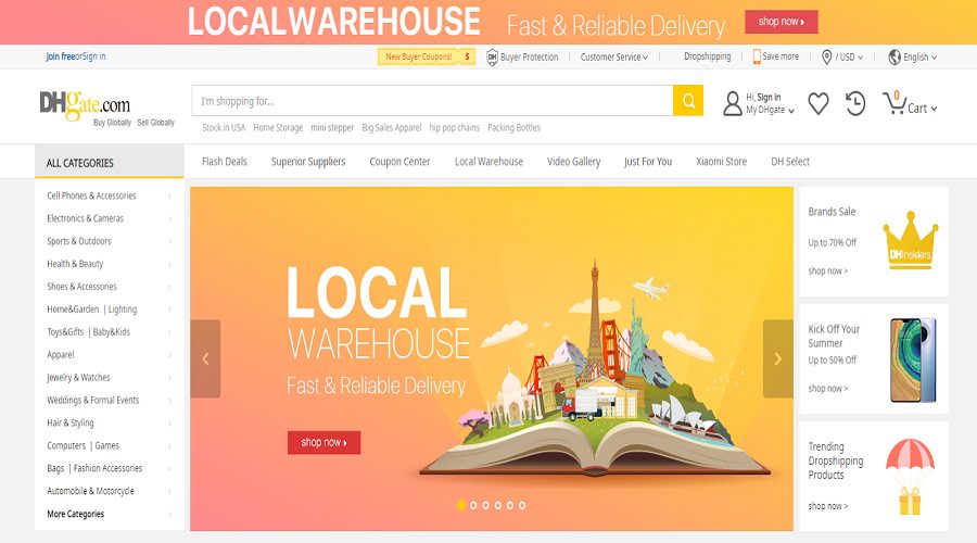 Online Chinese Store Dominating The Market Local & International