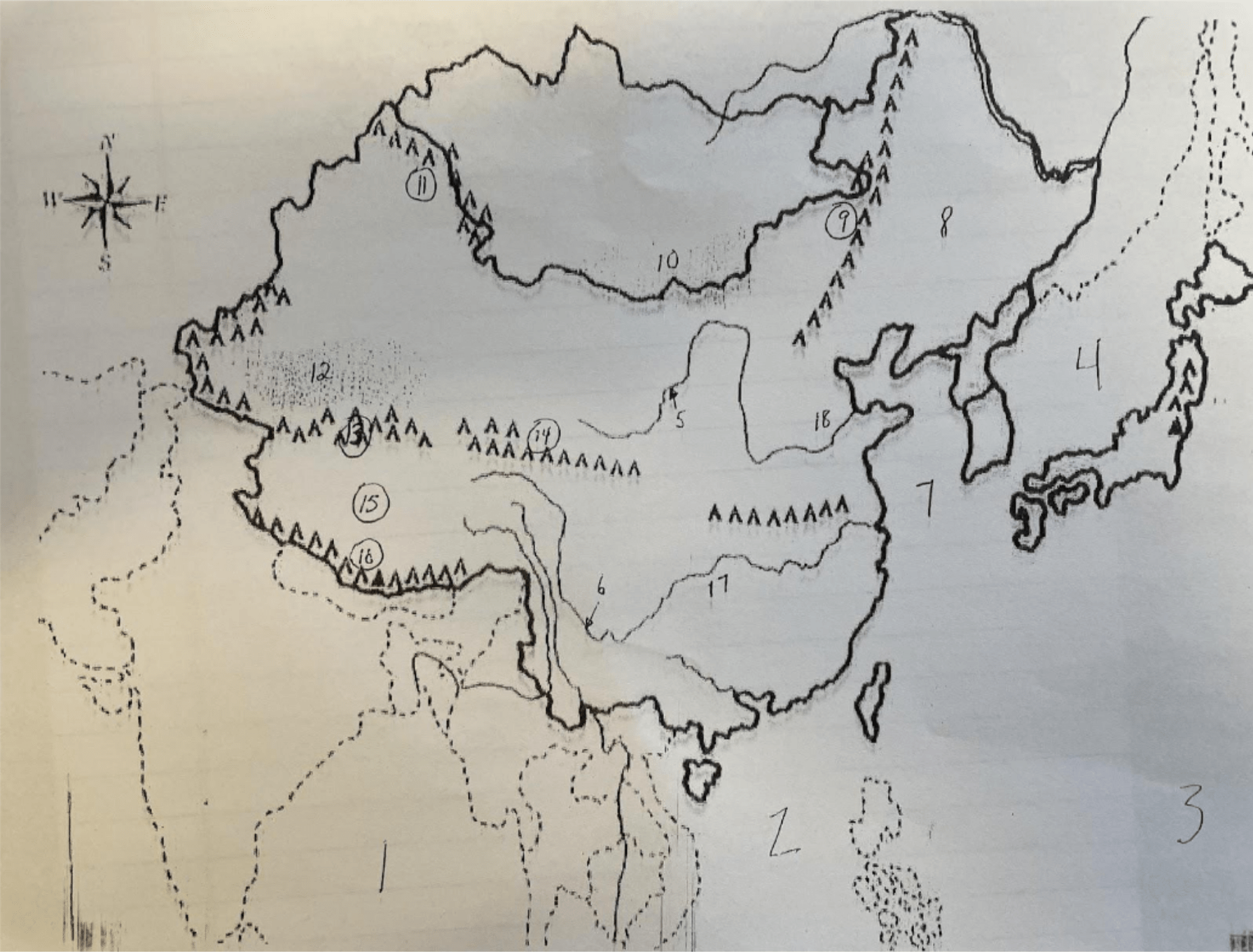 Physical Geography of China Flashcards Knowt