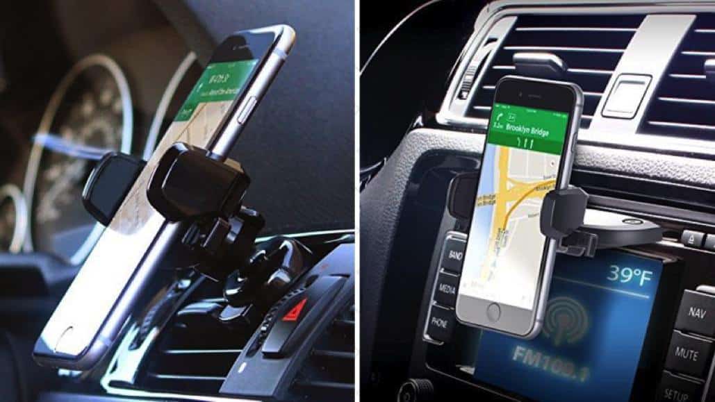 Add a smartphone car mount to your car for just 5 bucks
