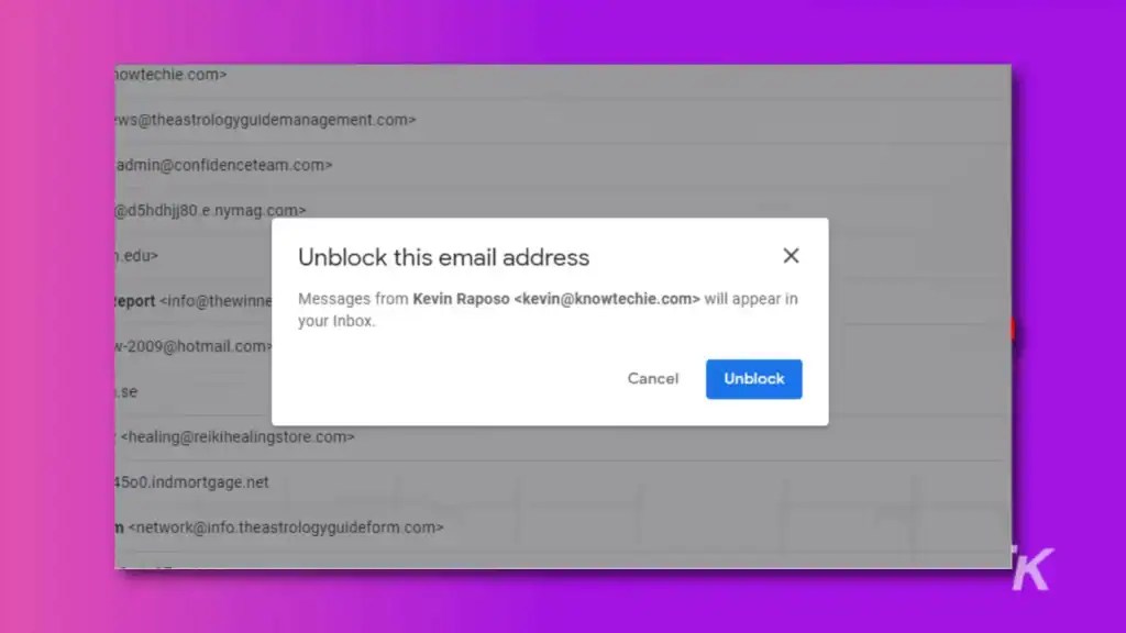 Gmail How to block emails, unsubscribe, and more