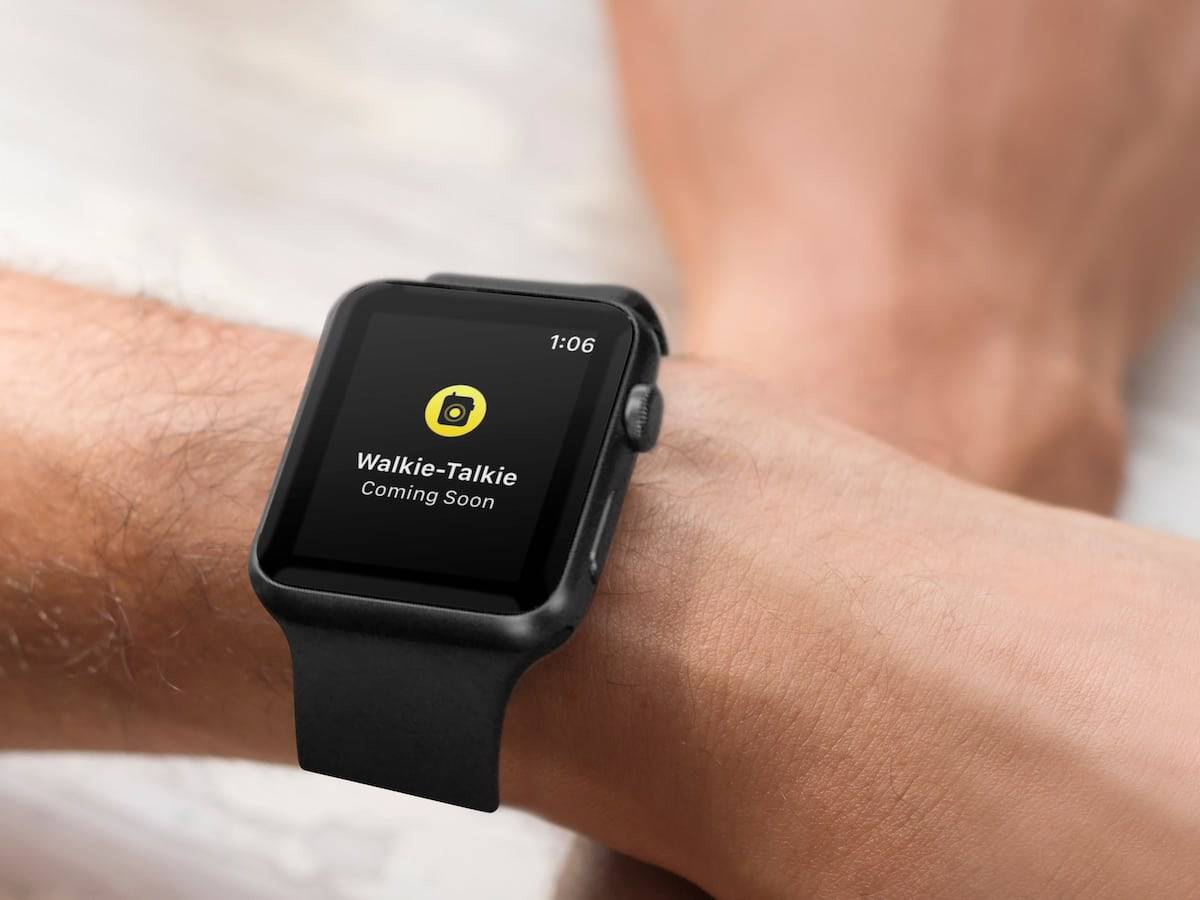 The Apple Watch is getting a new walkietalkie mode with watchOS 5