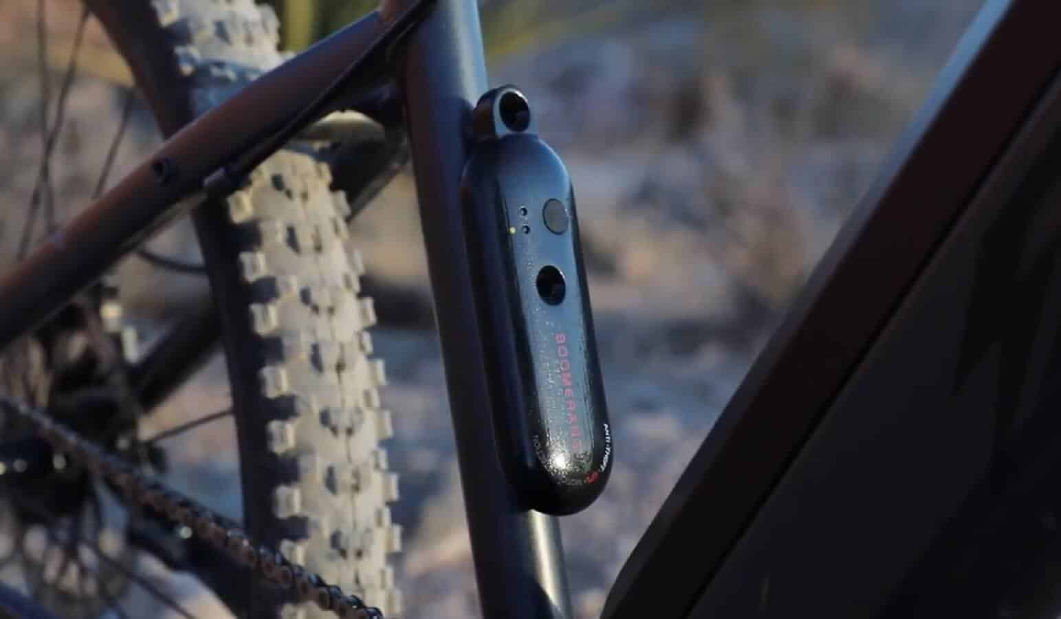 Boomerang CycloTrac a security device that beats taking off your bike