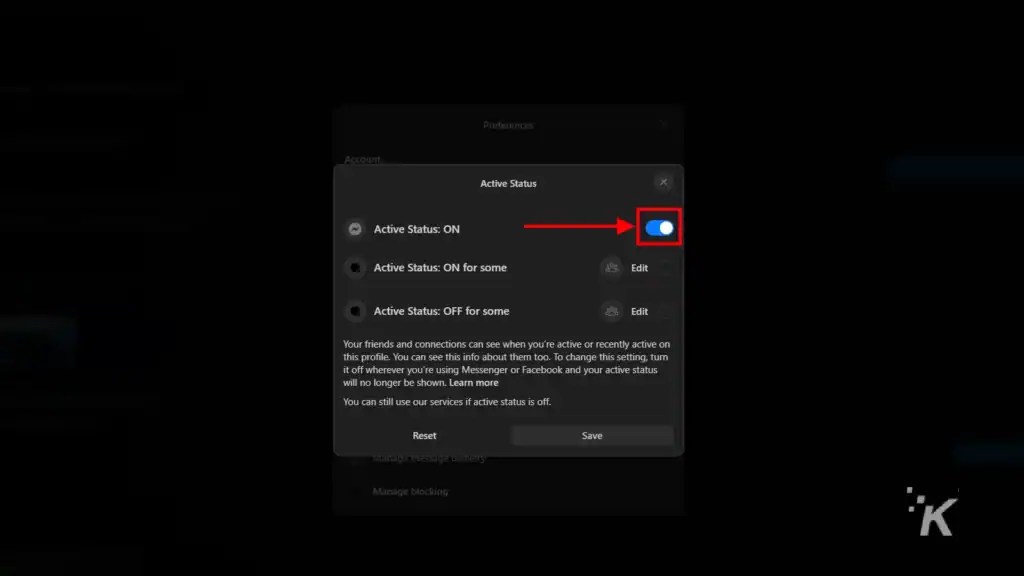 How to turn off active status on Facebook and appear offline