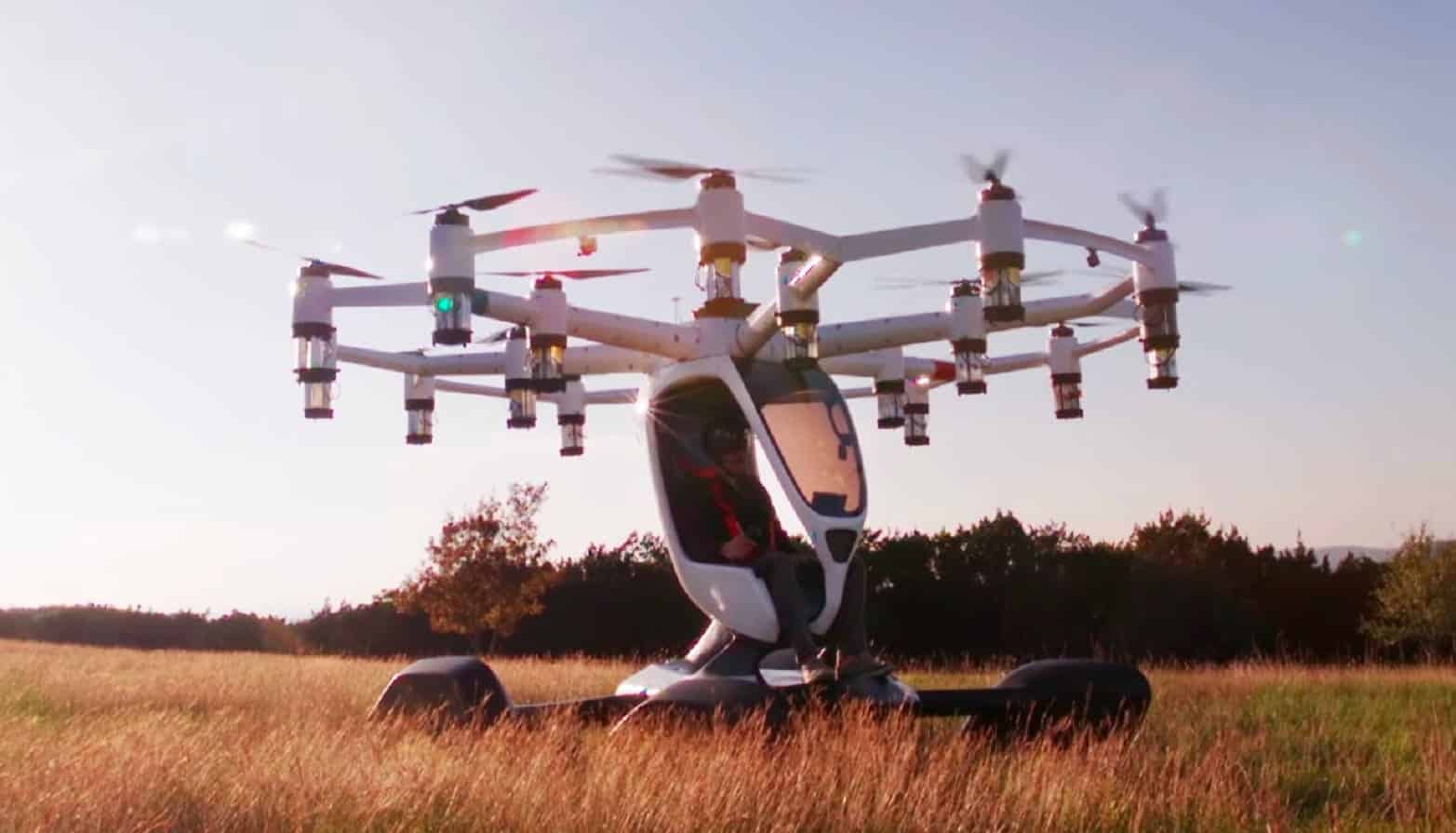 Drone 4 DRONE GIGANTE HEXA, QUE TRANSPORTA PESSOAS