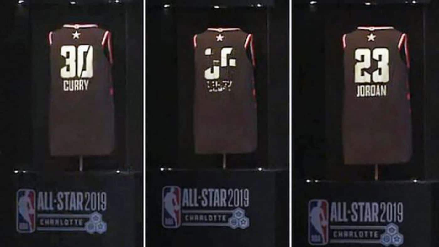 NBA's smart jersey lets you switch a player's name and number on the fly