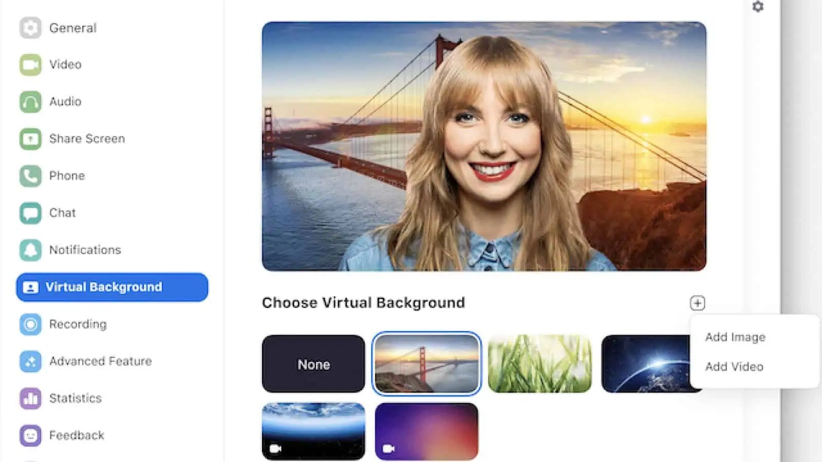 18+ How To Set Photo As Zoom Background PNG Hutomo