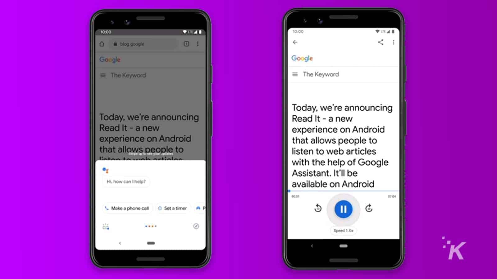 How to use Google Assistant's new texttospeech feature on Android