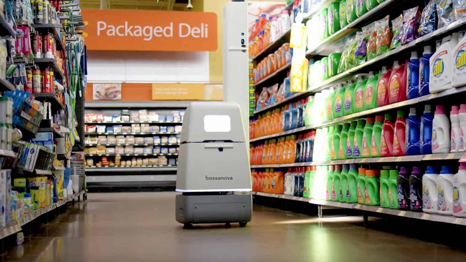 Walmart shelves shelfscanning robots because humans are sufficient