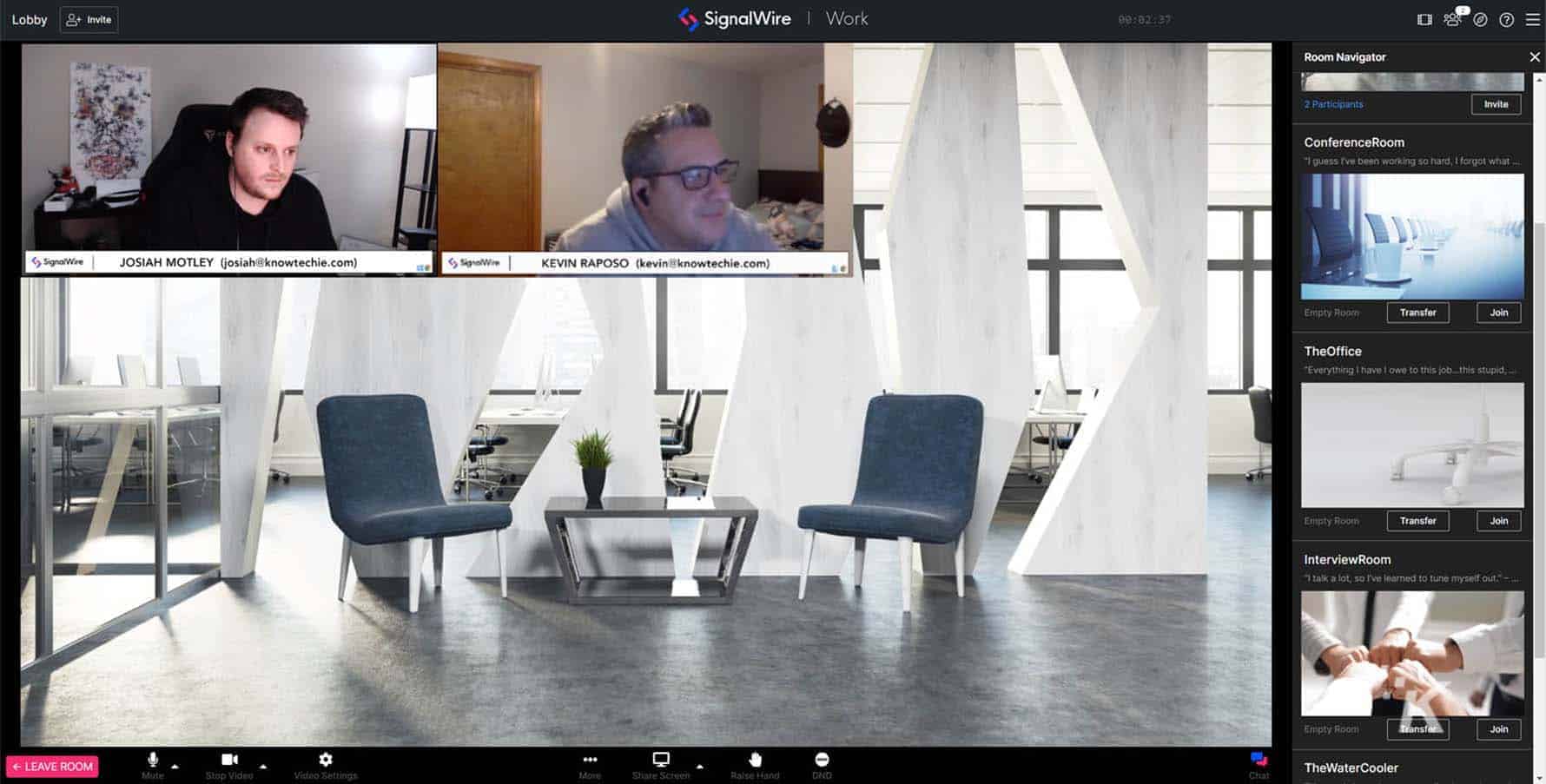 A look at how SignalWire Work might improve the video conference experience