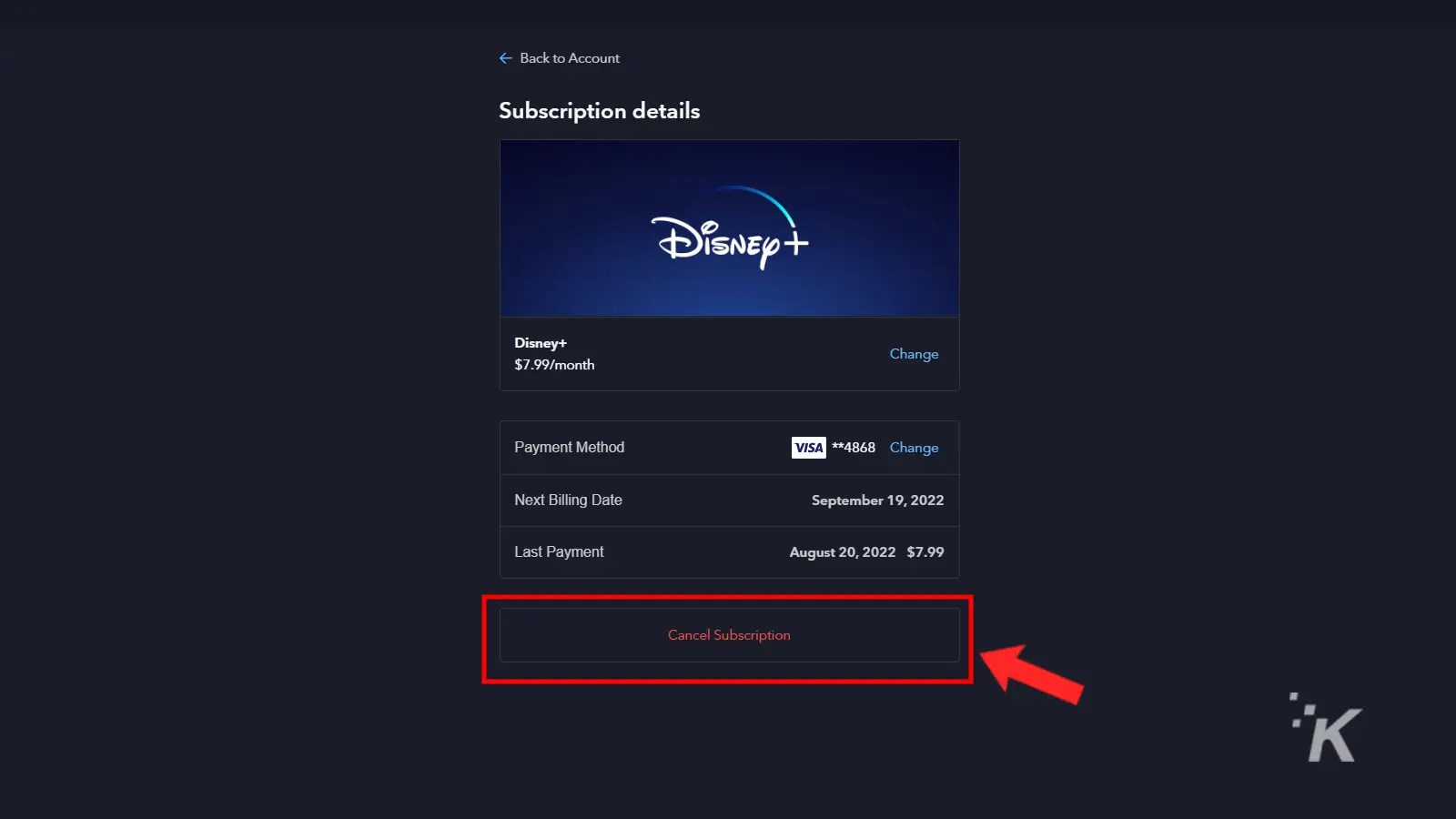 How to cancel your subscription to Disney Plus